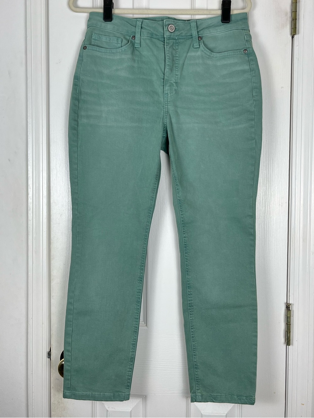 LC Lauren Conrad Skinny Ankle Mid Rise Jeans Sz 10 Stretch